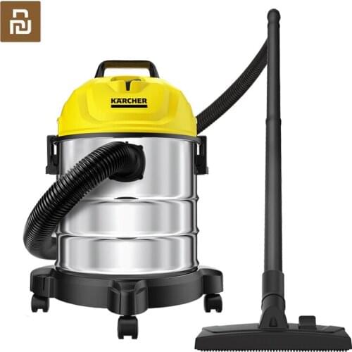 Dry Wet Blow Three-Purpose High-Power Vacuum Cleaner Stainless Steel Barrel Body 16m Operating Diameter Vacuum Cleaner