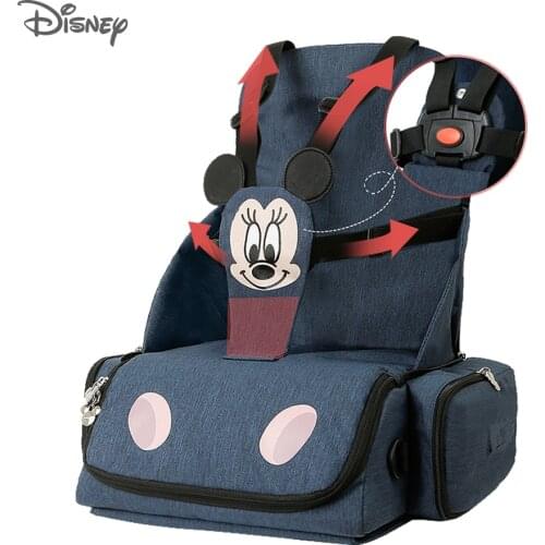 Disney Baby Diaper Bag Backpack For Mom Waist Stool Baby Stroller Bag Multifunctional Mummy Bag Stroller Bag Large Capacity
