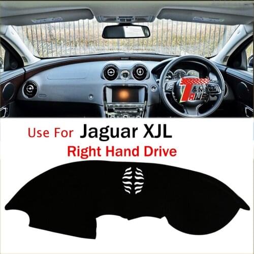 TAIJS Factory Anti cracking Good Quality Classic Polyester Fibre Car Dashboard Cover For Jaguar XJL Right Hand Drive