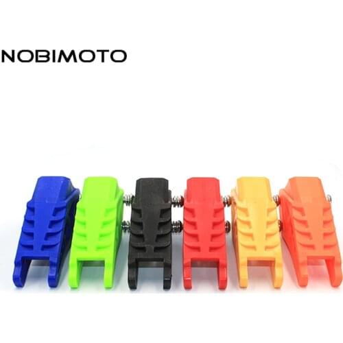 6 Color High Quality Motorcycle Chain Guard Guide Swingarm Guard For Chain Sets Parts Off road Motocross Pit Dirt Bike CNC-114