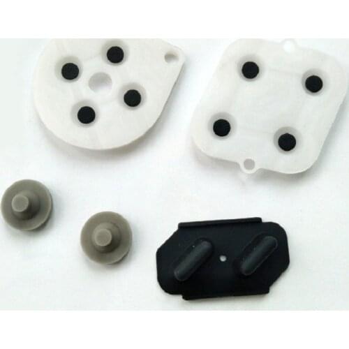 100 sets For Super NES Nintendo SNES Conductive Rubber Silicone Pads buttons Controller Repairs for SFC