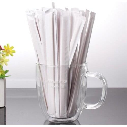 100PCS/Pack Coffee Stick Tea Stick Single Packaged Wood Coffee Stirrer Disposable Wood Stirring Rod 14cm/19cm