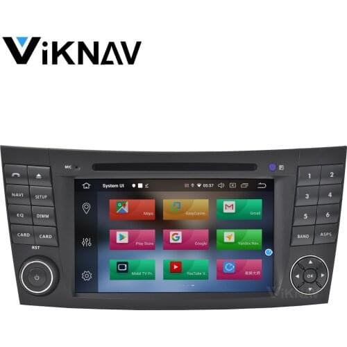 2 DIN Android 10 Car radio For Mercedes Benz E-Class W211 CLK G-Class W463 CLS W219 2002-2009 car auto stereo audio navigation