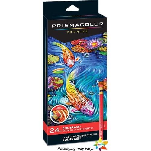 Usa Prismacolor Premier Col-Erase Erasable Colored Pencil, 24-Count, Assorted Colors (20517) Professtional Artist Drawing pencil