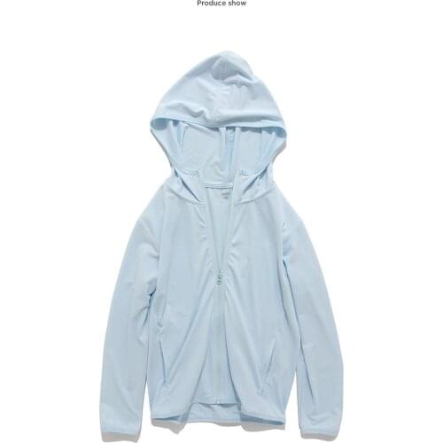 Summer New Childrens Hooded Sun Protection Clothing Baby Outwear Jacket Boys Girls Long Sleeved Air Conditioning Shirt