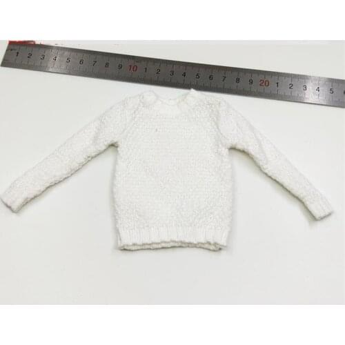 1/6th WWII 1942 Model UD9003 British Colonel Mayne Royal Air Service Regiment White Sweater Model For 12 inch Doll Action