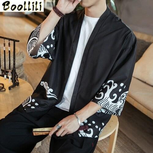 With Chinese Dragon Embroidery 2020 Spring Autumn New Style Casual Bomber Men Fung Fu Tai Chi Jacket