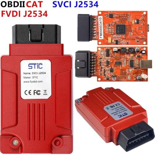 Newest FVDI SVCI J2534 for Fo--rd for ma--zda IDS For--scan Diagnostic Tool better than ELS27 ELM327 VCM2 in stock