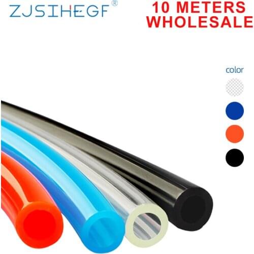 10 Meter 8mm 6mm 4mm Pneumatic Tube PU 10mm 12mm 14mm 16mm PU Pipe Air Line Hose for Compressor