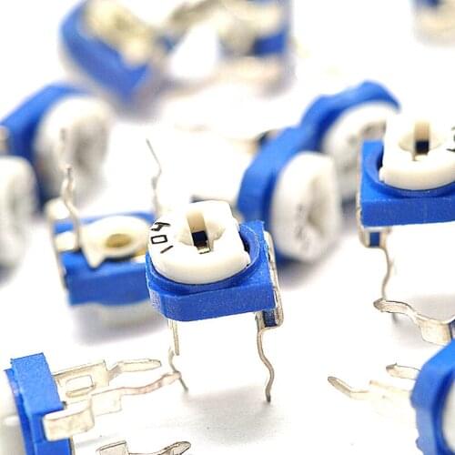 Potentiometer variable resistor RM065-102 103 104 1K 10K 100K