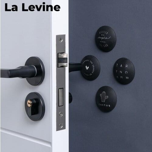 4PCS Door Stopper Anti-collision Knock Bump Pad Wall Protection Self-adhesive Household Suction Cup Mute Bumper Damper Shock Pad