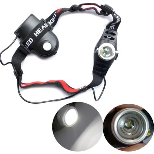 Q5 LED Headlight Adjustable Focus 2 Modes Zoomable Headlamp Lanterna Head Light Torch Flashlight for Camping Fishing Lighting