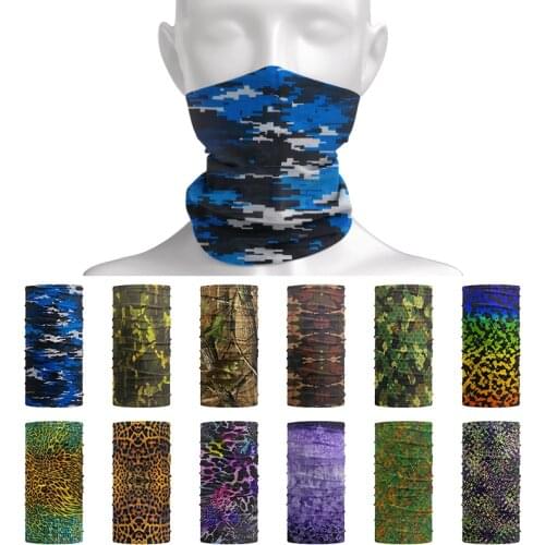 Military Tactical Bandana Outdoor Survival Camouflage Headscarf Seamless Cycling Headband for Fathers Day Happy Birthday Gifts