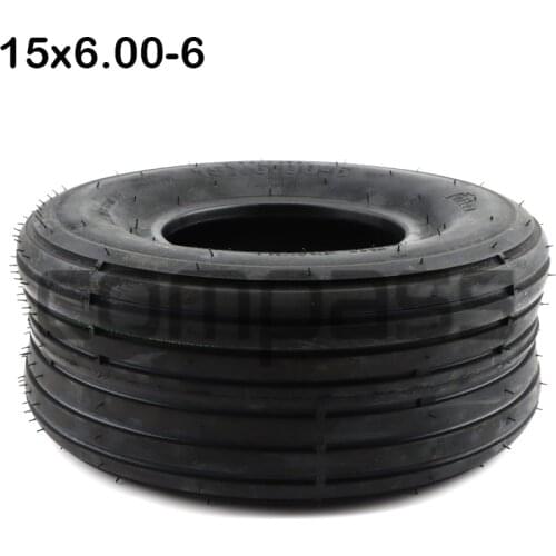 High quality 15x6.00-6 inch tubeless tire tubeless for Harley electric scooter tires