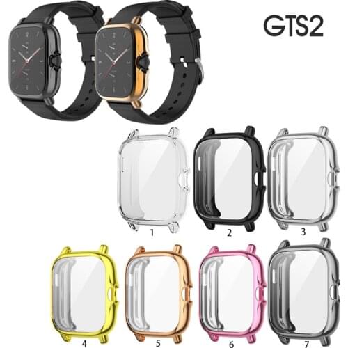 TPU Electroplated Case Cover Protective For Huami Amazfit GTS 2e GTS 2 Bumper protector