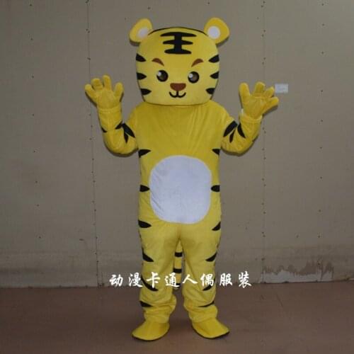 Tiger Mascot Costume Suits Cosplay Party Game Dress Outfits Clothing Advertising Carnival Hallowen Cosplay Gifts