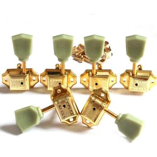 Gold 3+3 Vintage guitar tuners lp guitar machine heads electric guitar tuning keys