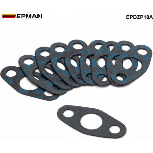 10pcs/lot Turbo T3 T4 Turbo Oil Drain Return Gasket EPZDP18A