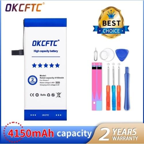 4150mAh High capacity For Apple iPhone 6s Battery 0 cycle Replacement Bateria For iphone 6 S Original Batteries
