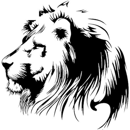 Car Sticker Motorcycle Accessories Decal Wimmer Meditation Lion Diesel Vinyl Cool Car applies to all cars 20cm-20cm