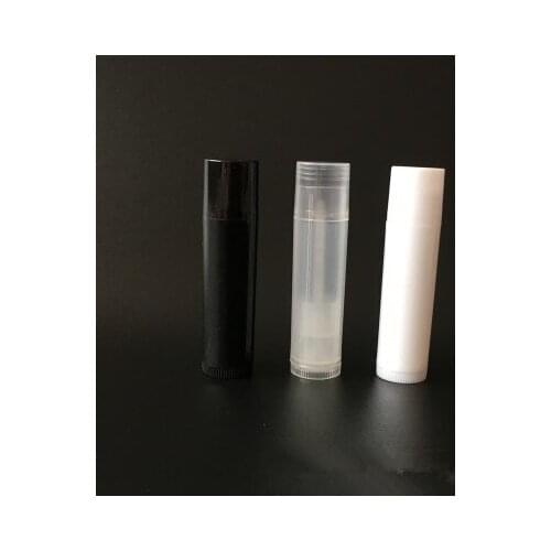 100 Pcs/lot 5g 5ml Lipstick Tube Lip Balm Containers Empty Cosmetic Containers Lotion Container Glue Stick Clear Travel Bottle