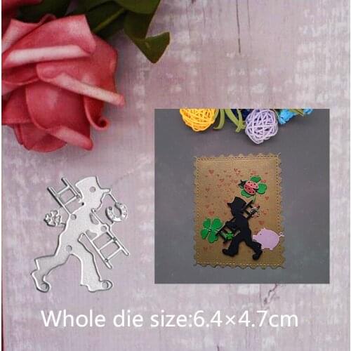 Magician back ladder Metal Cutting Dies New for Craft Dies Scrapbooking for Card Making Album Embossing Paper Stencil Decor