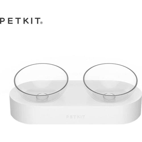 PETKIT Pet Bowl Feeding Dishes Adjustable Double Feeder Bowls Water Cup Cat Bowls Drinking Bowl