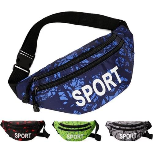 TRIPNUO Oxford Women/men Diagonal Waist Bag Outdoor Running Multifunction Phone Pouch for Belt Hip Fanny Pouch