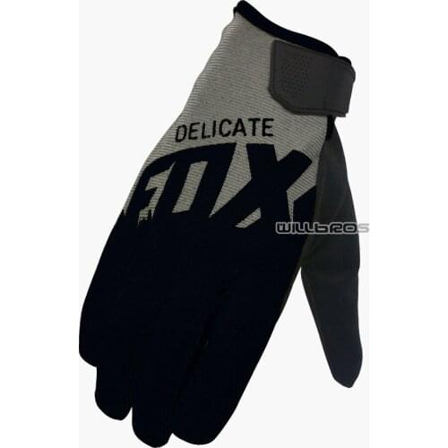 Delicate Fox Moto Guantes Motocross Racing Gloves MX Dirt Bike Scooter Moto Mountain Bicycle Offroad Luvas Mens Woman Unisex