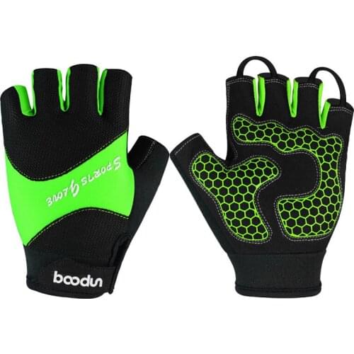 Boodun Cycling Gloves Half Finger Men Women Gel mtb Bike Gloves Guantes Ciclismo Shockproof Sport Bicycle Gloves luva ciclismo