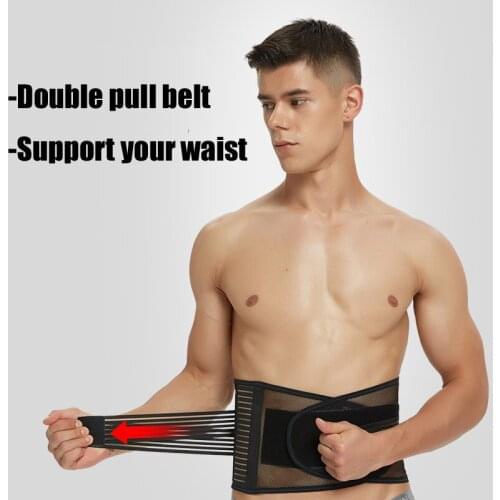 L XL XXL Waist Shoulder Lumbar Support Belt Orthopedic Corset Back Posture Corrector Brace Posture Correction Belt for Men Women