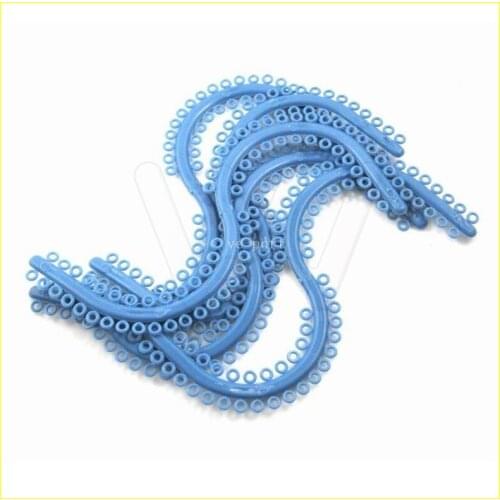 Dental Orthodontic Separate Tie S-type Elasitc Power Chain 700pcs/Bag