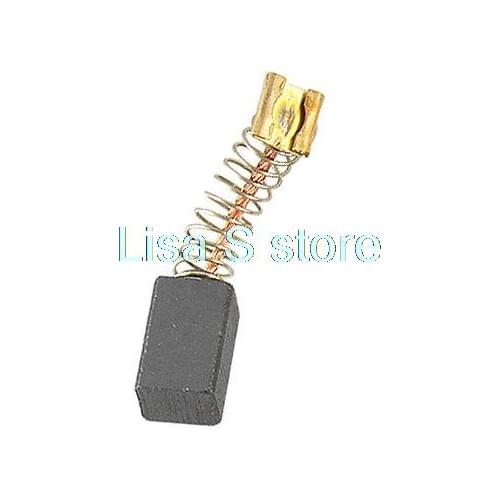 2 Pcs 13 x 8 x 6mm 0.51"x0.31"x0.23" Motor Carbon Brush for Hatachi 999041 LF1