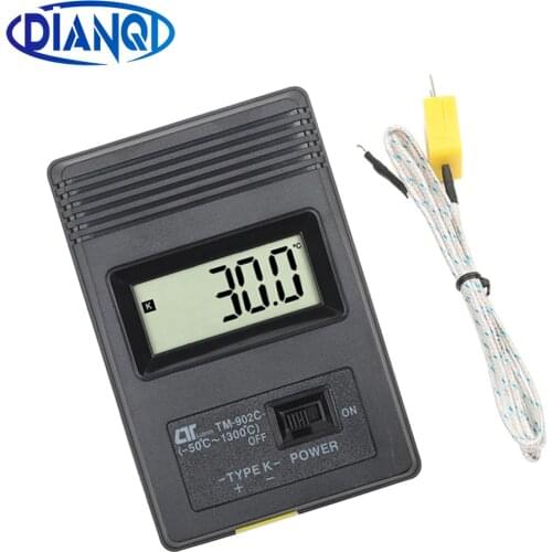 TM-902C Household Temperature Controller with 1m Probe Sensor digital Thermocouple Probe detector 0-1300