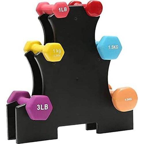 Large Leaf Home Gym Fitness Exercise Dumbbells Holder Plastic Stand Rack Bracket Dumbbells Holder Stand Rack Bracket Dumbbells H
