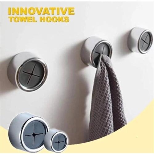 Towel Holder Towel Hook Wash Cloth Tea Clips Holder Self Adhesive Kitchen Cloth Clip Bathroom Kitchen Towel Rack Holder Hang