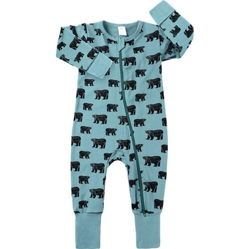 Popular Baby romper 2020 spring and autumn baby one piece cotton new long sleeve jumpsuits