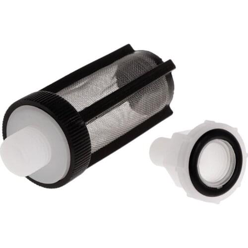 Water Inlet Micro Pump Filter Stainless Steel Net Plastic Frame Irrigation Clean Hose Accessories For 7mm/8mm