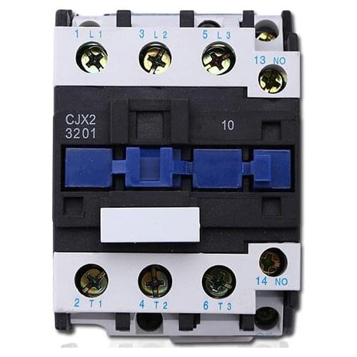 LC1D AC Contactor CJX2-3201 32A NC 3-Phase DIN Rail Mount Electric Power Contactor 24V 36V 110V 220V 380V