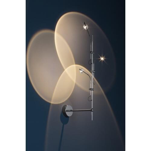 Minimalist creative LED light and shadow wall lamp personality art background wall lamp