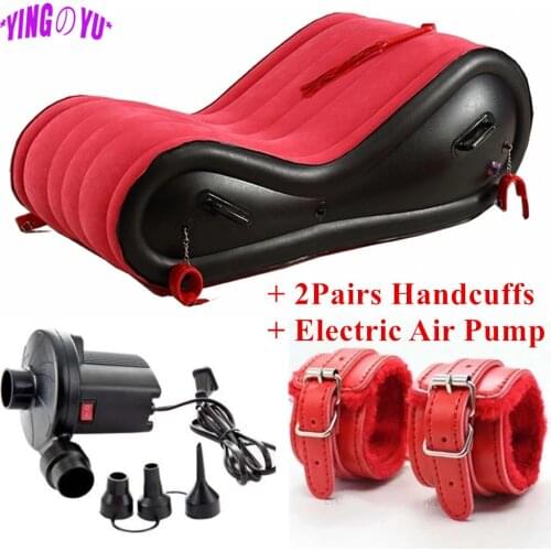 Inflatable Sofa Soft Furniture Chairs Cushion Love Erotic Products Sex Toys For Couples Women Bondage Restraint Adult Games