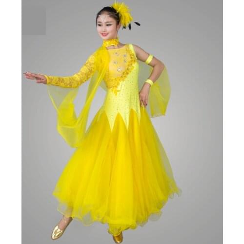 2021 new Ballroom Dancing Dress Competition Dance Dress Women Standard High Quality Spendex Flamenco Standard Ballroom Dresses