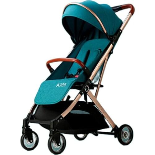Ru free ship ! 2020 baby stroller can sit reclining foldable portable baby stroller does not occupy space 0-3 years old