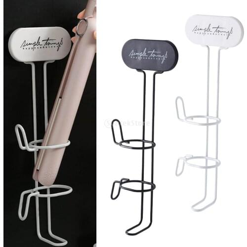 Curling iron Storage Rack Hair Curling Iron Holder Rack Storage Organizer Hair Dryer Stand Organizer Bathroom Organizer