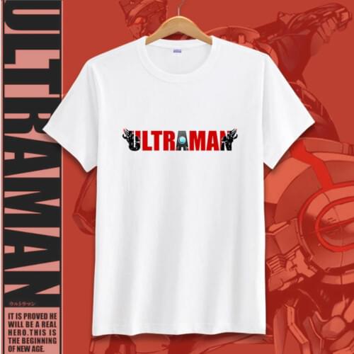 Japanese Anime Ultraman Cosplay T Shirt Women/Men Fashion T-Shirt Cartoon Graphic Top Tee tshirt Streetwear Casual Costume