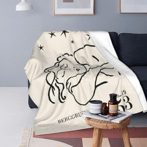 Matisse Sleep Women Blankets Fleece Summer Minimal Art Portable Lightweight Thin Throw Blanket for Home Couch Bedspread