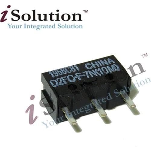 5Pcs Mouse Micro Switch D2FC-F-7N (10M) for Logitech Microsoft Button July DropShip