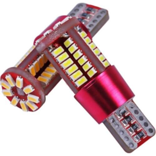 Automotive LED width lamp t10-3014-57smd aluminum cooling belt decoding 57ledt10-3014-57 lamp