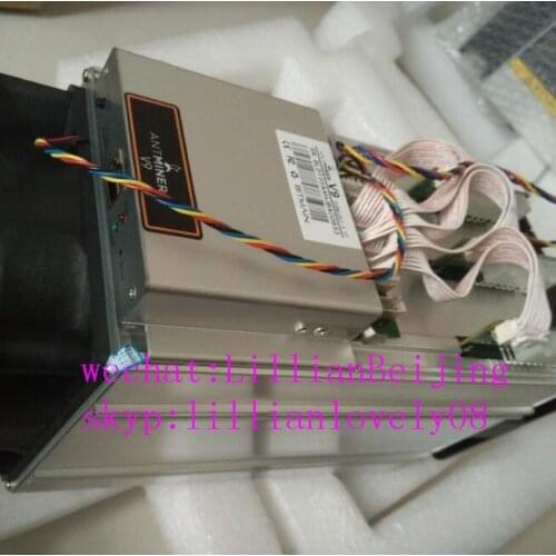 Bitmain AntMiner V9 4TH/s for btc bitcoin Mining machine Asic miner V9 4T with PSU power supply