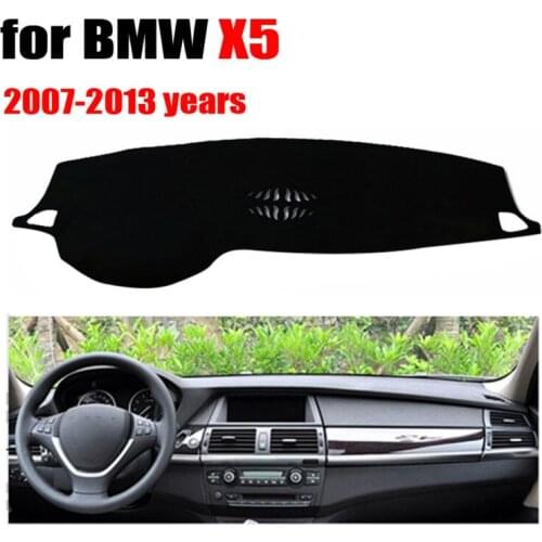 Car dashboard covers for BMW X5 Low configuration 2007-2013 Left hand drive dashmat pad dash cover auto dashboard accessories